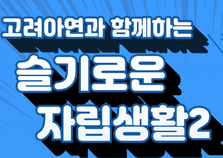 [서울자립지원전담기관] 고려아연과 함께하는 슬기로운 자립생활2